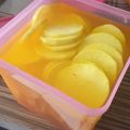 Cooksnap dari dyah untuk resep Acar lobak kuning ala Korea / Danmuji