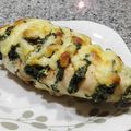 El cooksnap de mcm2103 cuando hizo Pechuga de pollo rellena de espinacas.