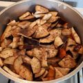El cooksnap de carolina mendez cuando hizo Escabeche pro-salud de berenjenas, cebolla y zanahoria.