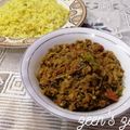 ZMA's cooksnap of when they made Hyderabadi khichdi (red gram khichdi).