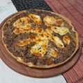 El cooksnap de Cali Diaz cuando hizo Tarta de lenteja con champiñones.