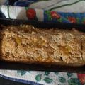 El cooksnap de Laura Delfino cuando hizo Budín de avena y banana.