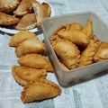 El cooksnap de Andrea Escudero cuando hizo Empanadas "Salteñas" de carne cortada a cuchillo.