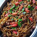 Cooksnap Julia ALeen Aireish semasa beliau membuat Mee Goreng CikNah.