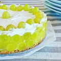 El cooksnap de Marisa Cuesta Moreno cuando hizo Tarta de Uvas y Queso.