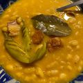 El cooksnap de Irene-Guirao cuando hizo Alubias blancas con cerdo y chorizo.