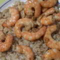 El cooksnap de cucatina cuando hizo Arroz con langostinos al curry.