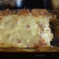 Cooksnap από Ειρήνη στη συνταγή Τάρτα με φύλλο σφολιάτας, κρέμα γάλακτος και ζαμπόν
