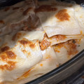 El cooksnap de Carmenchu cuando hizo Lasaña de carne.