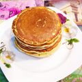 Cooksnap από tahitian στη συνταγή Easy almond milk pancakes (dairy free & eggless)