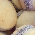 El cooksnap de Regina Lemos cuando hizo Alfajores de maicena.