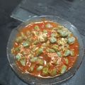 El cooksnap de Marcela Vega cuando hizo Malfattis (ñoquis de espinacas y ricota)y salsa con sachichas.