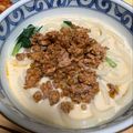 くまじ◎'s cooksnap of when they made ☆旦那大絶賛☆本格豆乳坦々うどん.
