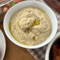 El cooksnap de Marieta cuando hizo Baba Ganoush, puré de berenjenas🍆 {con un toque ahumado}.