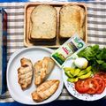 รูป Cooksnap ของ Panlada Phetrueanthong เมื่อเขาทำ แซนวิช อกไก่ไข่ต้ม