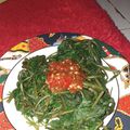 Cooksnap dari naziira syaulia arie putri untuk resep Rujak kangkung ala saya