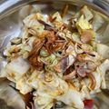 Cooksnap Ariey Rieyna semasa beliau membuat Kobis Kicap.