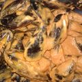 El cooksnap de Encarna Beneitez cuando hizo Mejillones en salsa zamorana.