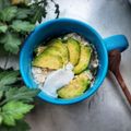Cooksnap của Nhà Vân khi họ làm theo món Bơ + yến mạch