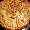 El cooksnap de Yesica Aguilar cuando hizo Torta 80 golpes.