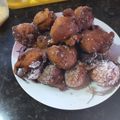 El cooksnap de Segundo 2022 Neruda cuando hizo Buñuelos de banana Split 🍌.