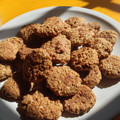 El cooksnap de edu cuando hizo Galletitas de Manzana Veganas.