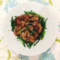 Cooksnap của Bò khi họ làm theo món Bông hẹ xào thịt bò