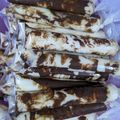 Cooksnap Nana Isya semasa beliau membuat Aiskrim Milo Coki Coki.