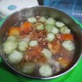 Cooksnap dari delirium untuk resep Sop Oyong Wortel Kaldu || Zuppa di Luffa Acutangula con Brodo