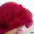 Cooksnap dari Eka Enggal untuk resep Puding susu lapis buah naga