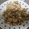 El cooksnap de saioa83 cuando hizo Revuelto de champiñones y jamón serrano.