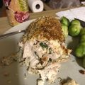 Zachary Phillips's cooksnap of when they made Keto Chicken Cordon Bleu with Dijon Cream.