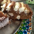 El cooksnap de María Amelia cuando hizo Pastel de café y coco.