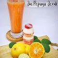 Cooksnap dari Clarissa's Kitchen untuk resep JUS Pepaya Jeruk