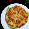 Lipy Ismail's cooksnap of when they made ভেজ পিৎজা (Veg Pizza recipe in Bengali).