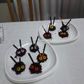 El cooksnap de Paz Avila cuando hizo Arañas para Halloween.