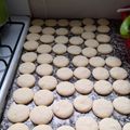 El cooksnap de Carla Romina Beron cuando hizo Alfajores de Maicena.