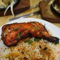 Hayat Akber Khan's cooksnap of when they made Lahori Chargha.