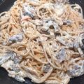 Cooksnap από Γεωργία Θ. στη συνταγή Pasta di Costa. (Παραλλαγή καρμπονάρας)