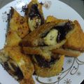 Cooksnap dari Devi Efrila untuk resep Pisang coklat gulung roti tawar