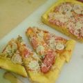 Cooksnap dari Ibu Nadine untuk resep Pizza Labu Kuning Topping Worcis (wortel buncis)