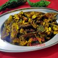 Abha Agam Singh's cooksnap of when they made Bittergourd fry.