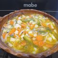 El cooksnap de Carito Sagaz cuando hizo Cueresmeños con verduras encurtidos.