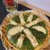 Cooksnap de chantaltrht sur la recette Tarte épinards maroilles allumettes de bacon