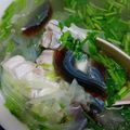 Joy Chen 的 香菜皮蛋魚片湯 cooksnap