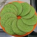 Cooksnap dari Lely M. Anggono untuk resep Serabi pandan kuah kinca