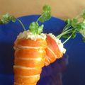 yumalicious's cooksnap of when they made Easter Crescent Roll Carrots Filled With Egg Salad.