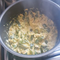El cooksnap de Brenda Lerena cuando hizo Revuelto de zapallitos.