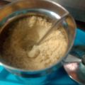 Vijayalakshmi Velayutham's cooksnap of when they made ஆந்திரா ஸ்டைல் பருப்பு பொடி (Andhra style paruppu podi recipe in tamil).