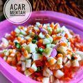 Cooksnap dari Bunda_Zi untuk resep Acar Mentah